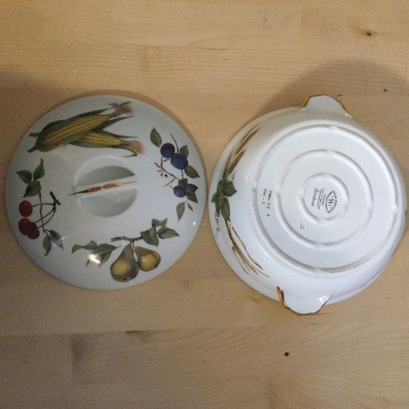 Royal Worcester Evesham  England VINTAGE Gold - Picture 8 of 9